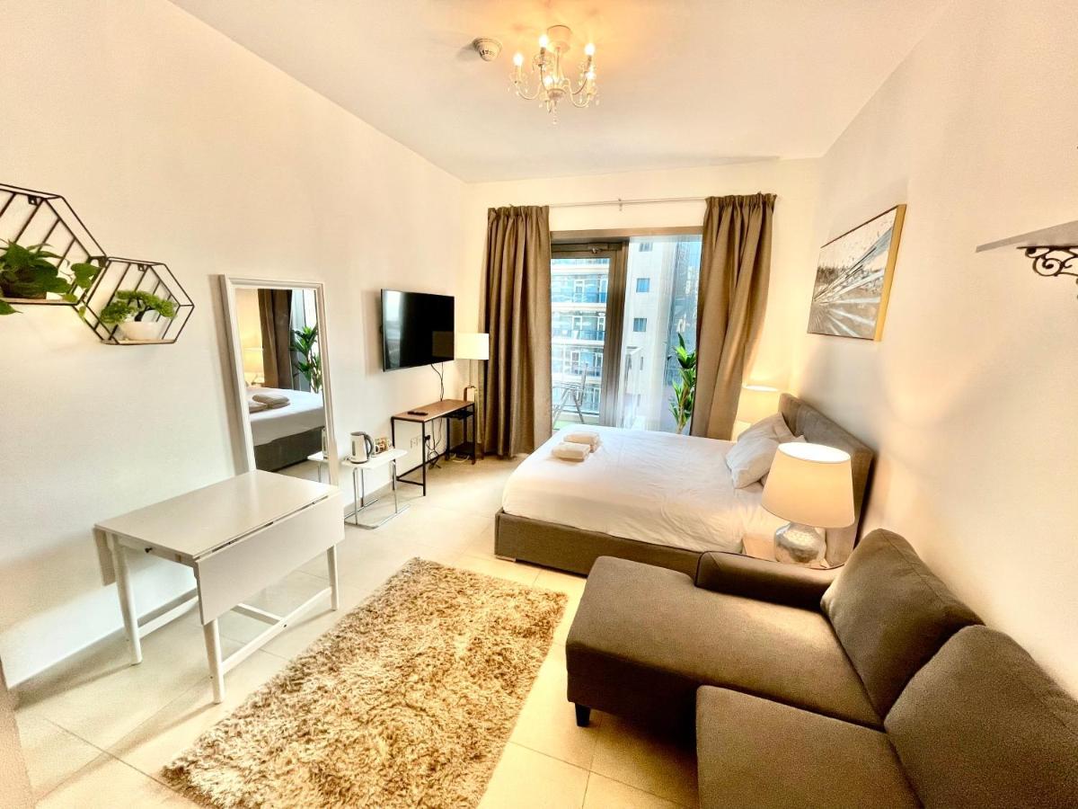 Super Elegant Studio Apartment-Sparkle Tower By Sweet Homes Dubai Exterior foto