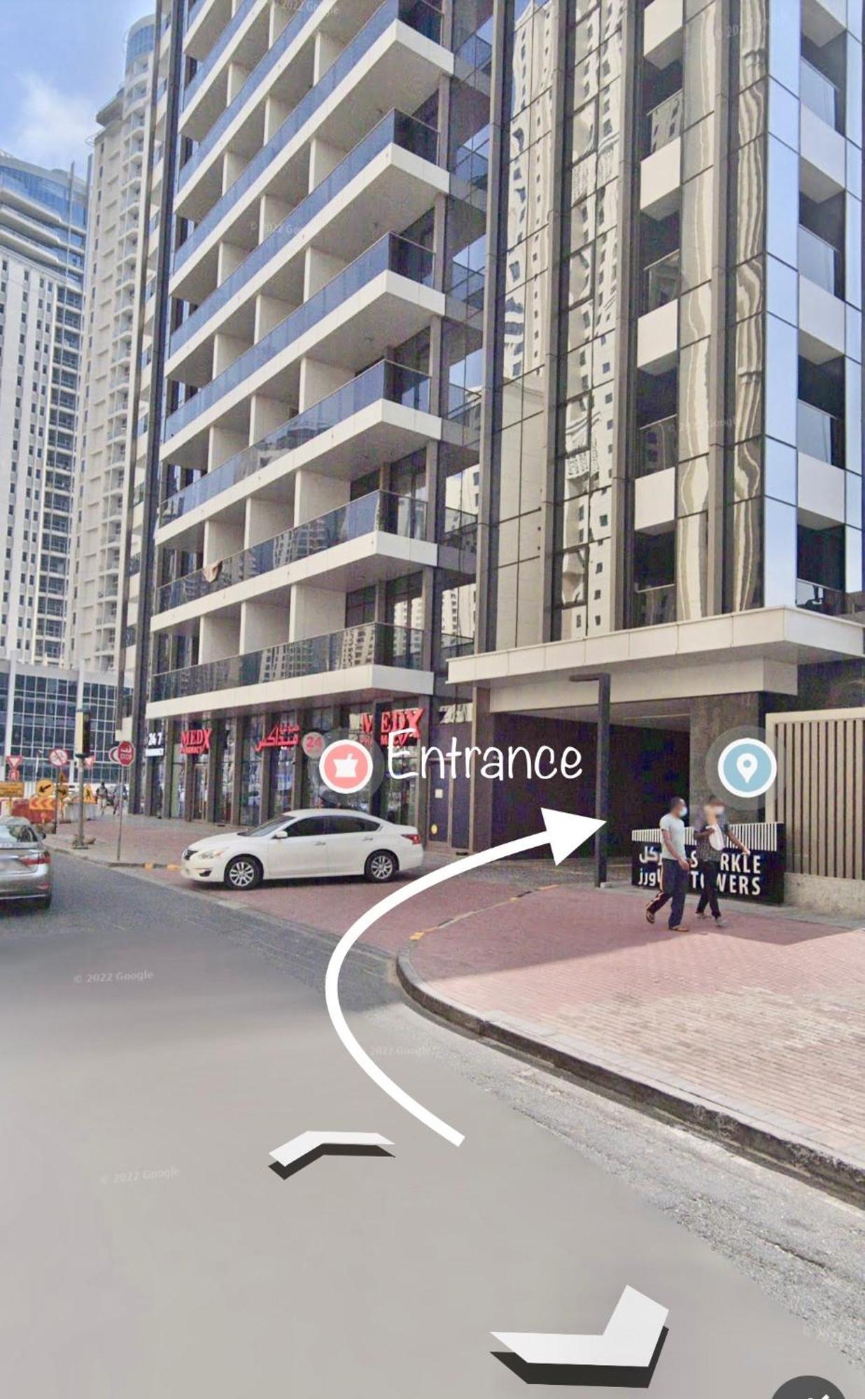 Super Elegant Studio Apartment-Sparkle Tower By Sweet Homes Dubai Exterior foto